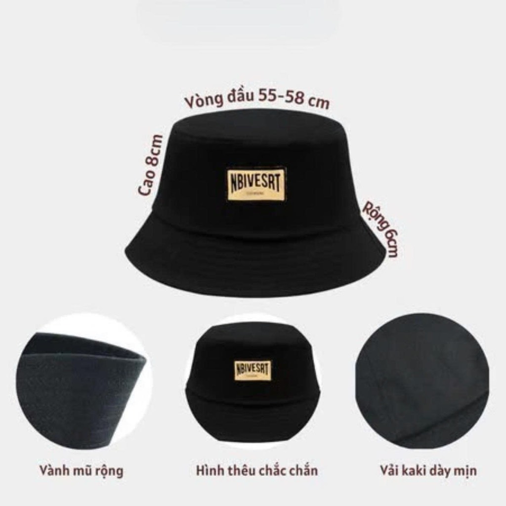 Nón Cụp Thêu N2