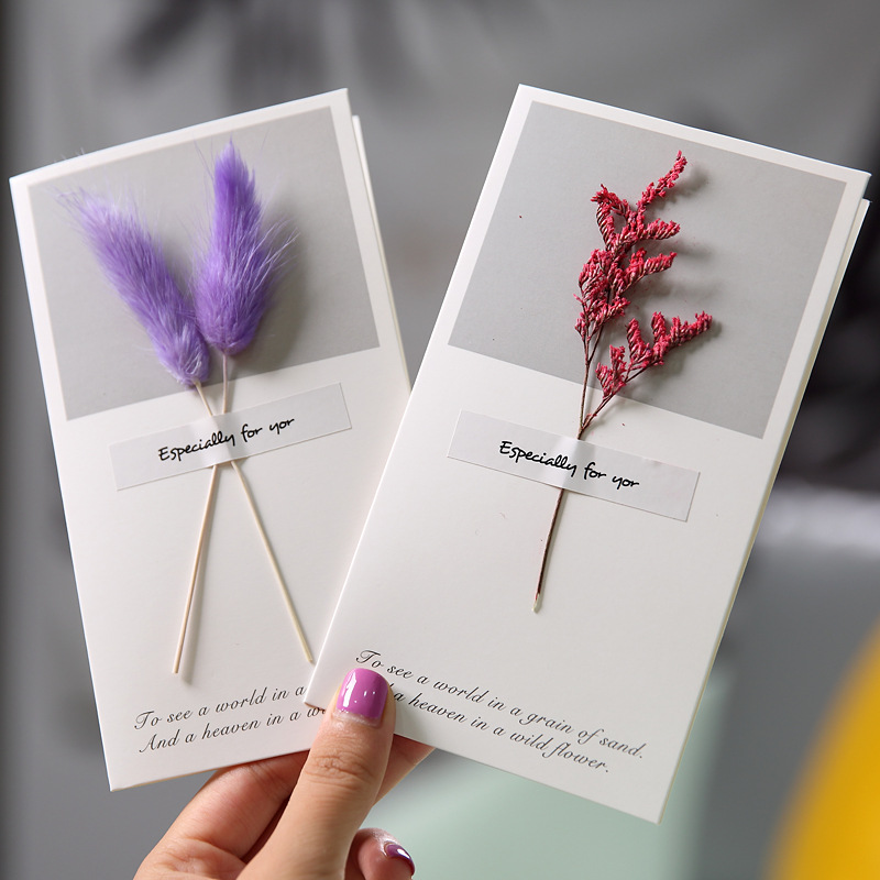 Thiệp Hoa Khô RC04410