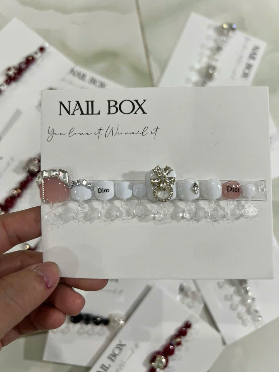 Nail Box Chân Kèm Dũa