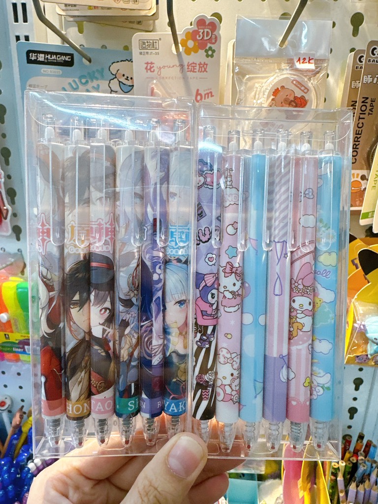 Hộp 6 Bút Bi Đen RC730