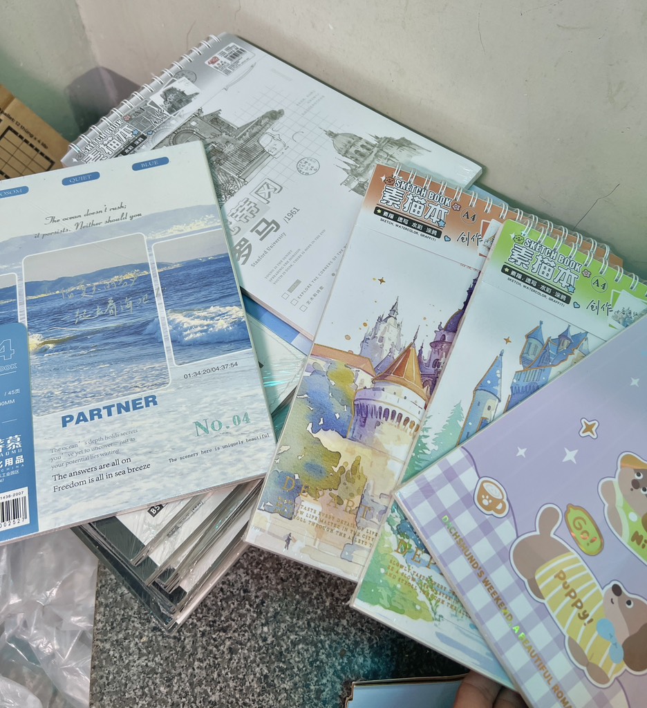 Sổ Vẽ A4 - 45 Tờ Có Quai Ngang  N63