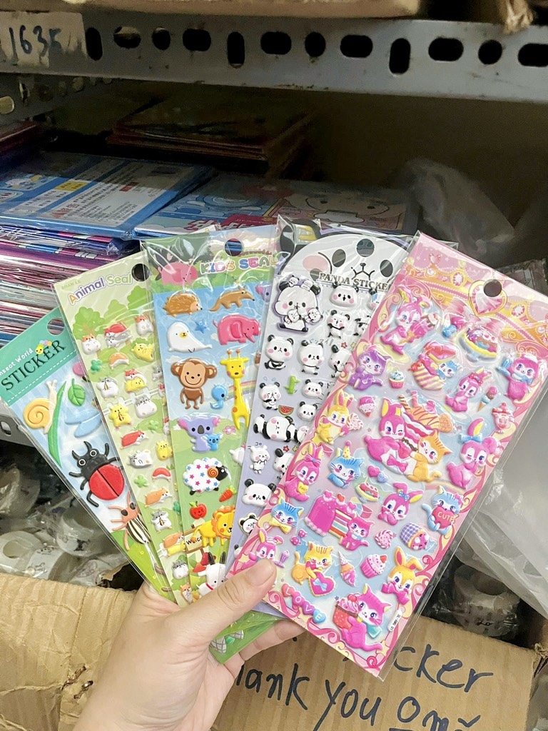 Set 10 Sicker Nổi RC2540