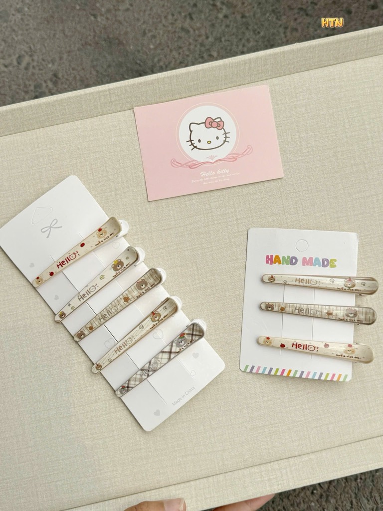 Set 10 Kẹp Mái Hoạt Hình RCKM3502