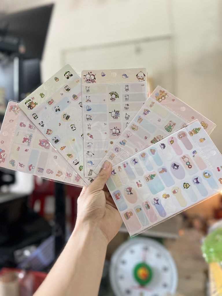 Set 10 Sticker Ghi Chú