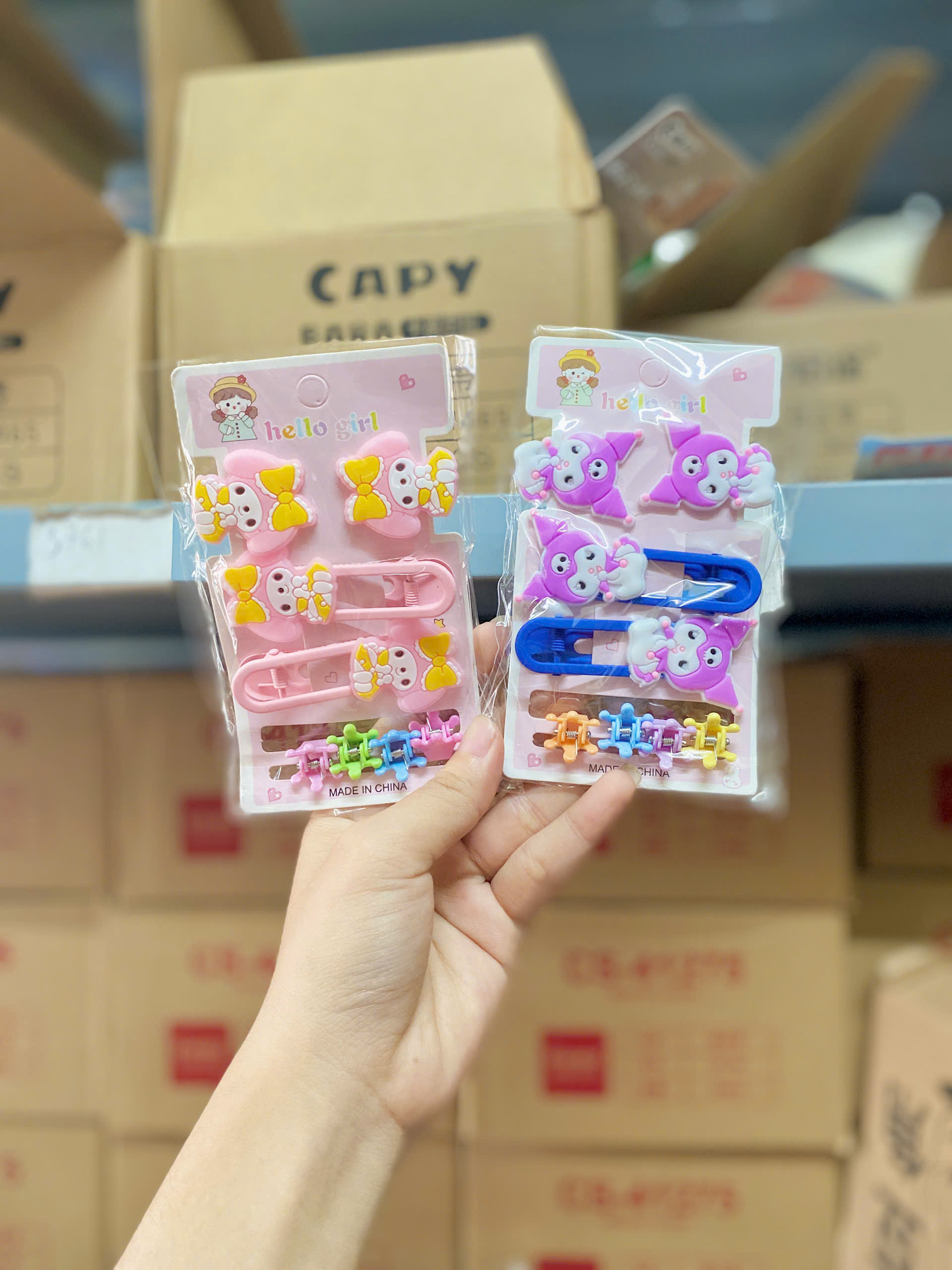 Set Kẹp Kuromi+Melody NT287