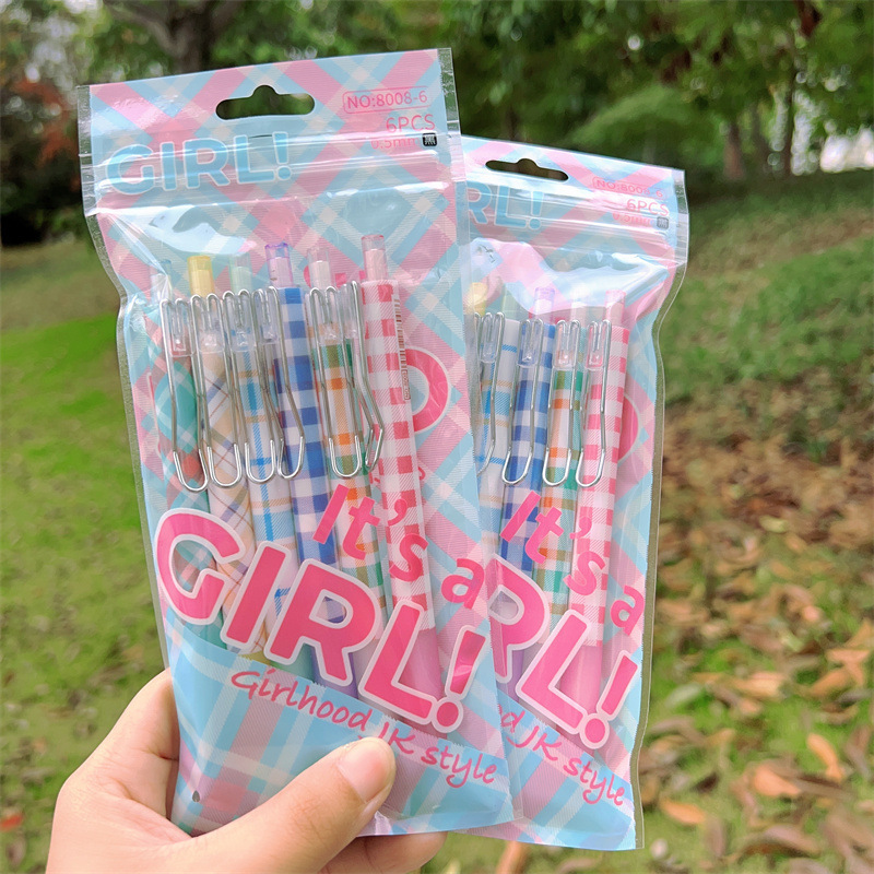 Set 6 Bút Bi Hoạt Hình RC03483