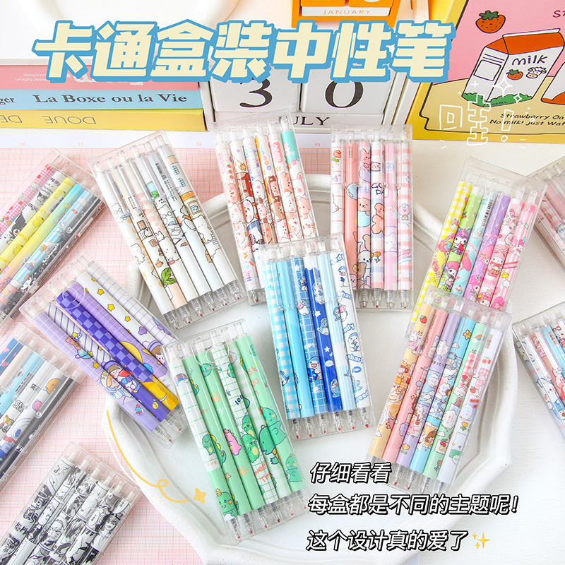 Hộp Bút Gel Đen RC03497