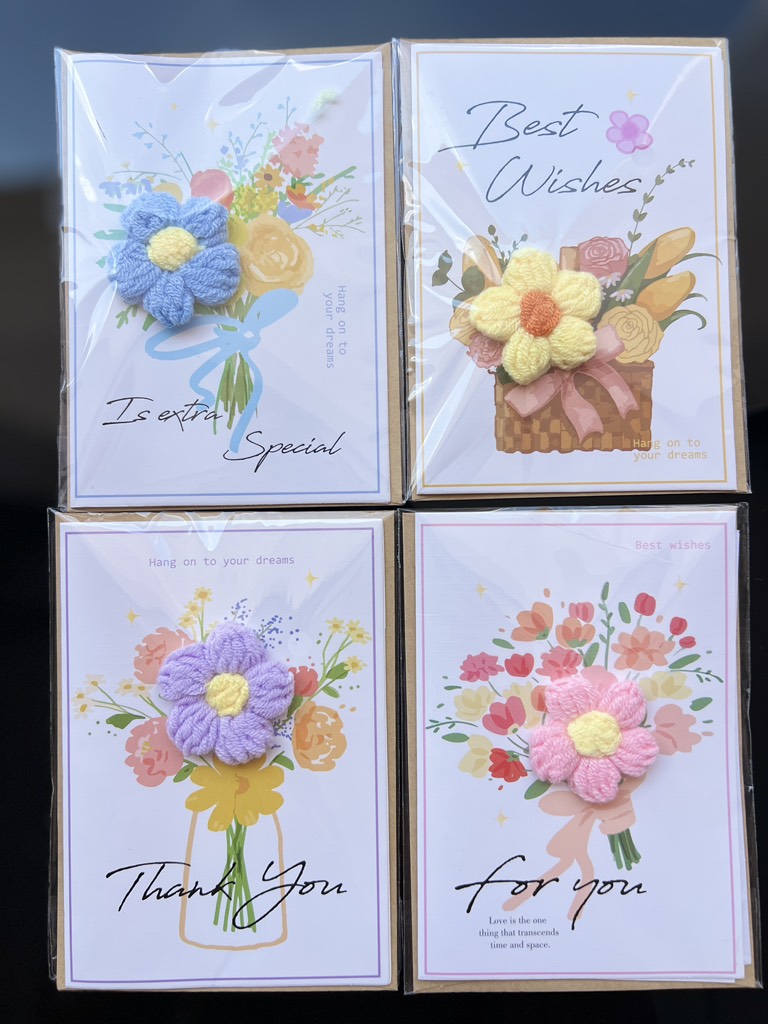 Set 10 Thiệp Hoa Mix Mẫu RC2632