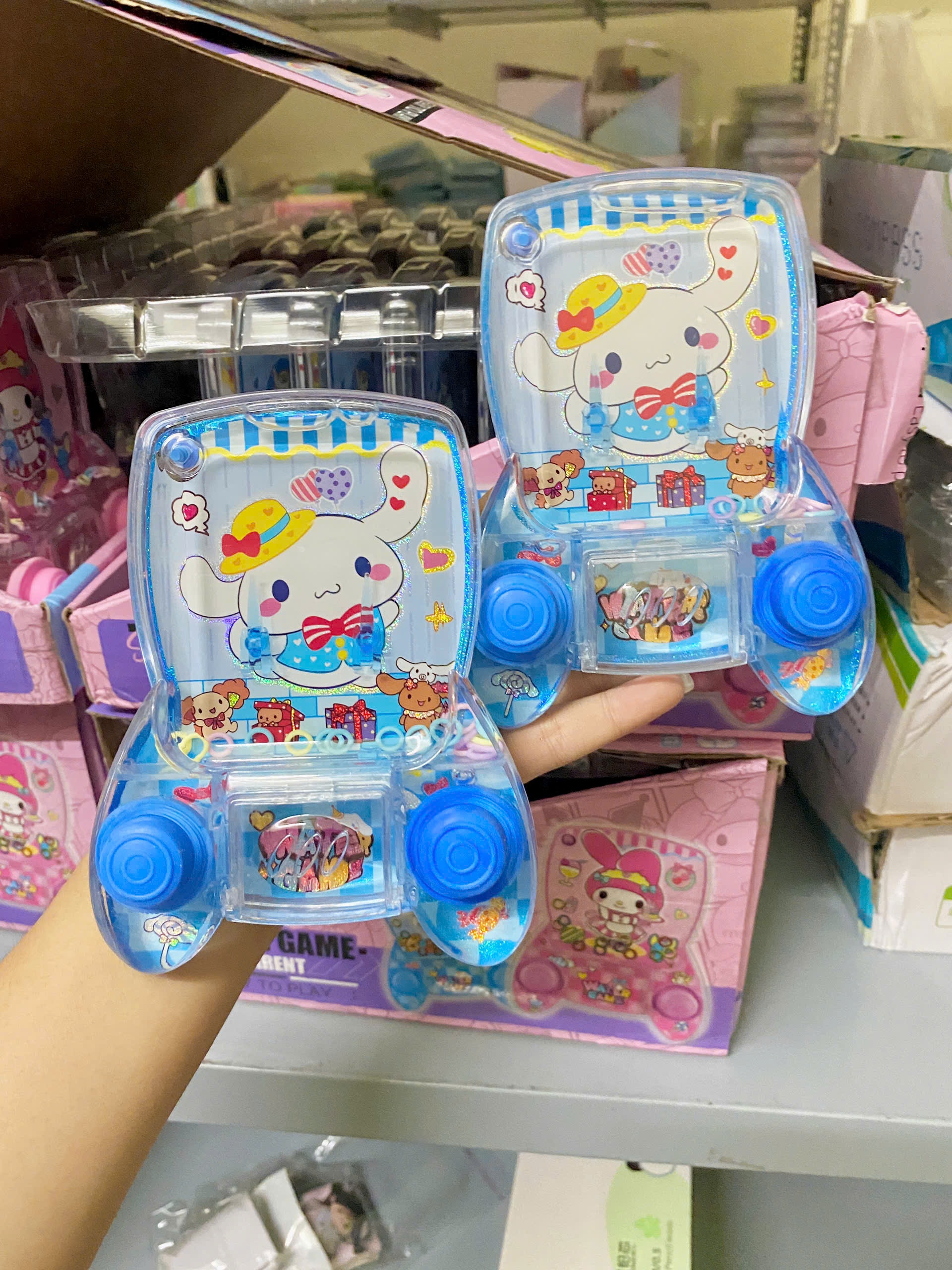 Máy Bấm Nước Hoạt Hình 2 Nút NT85