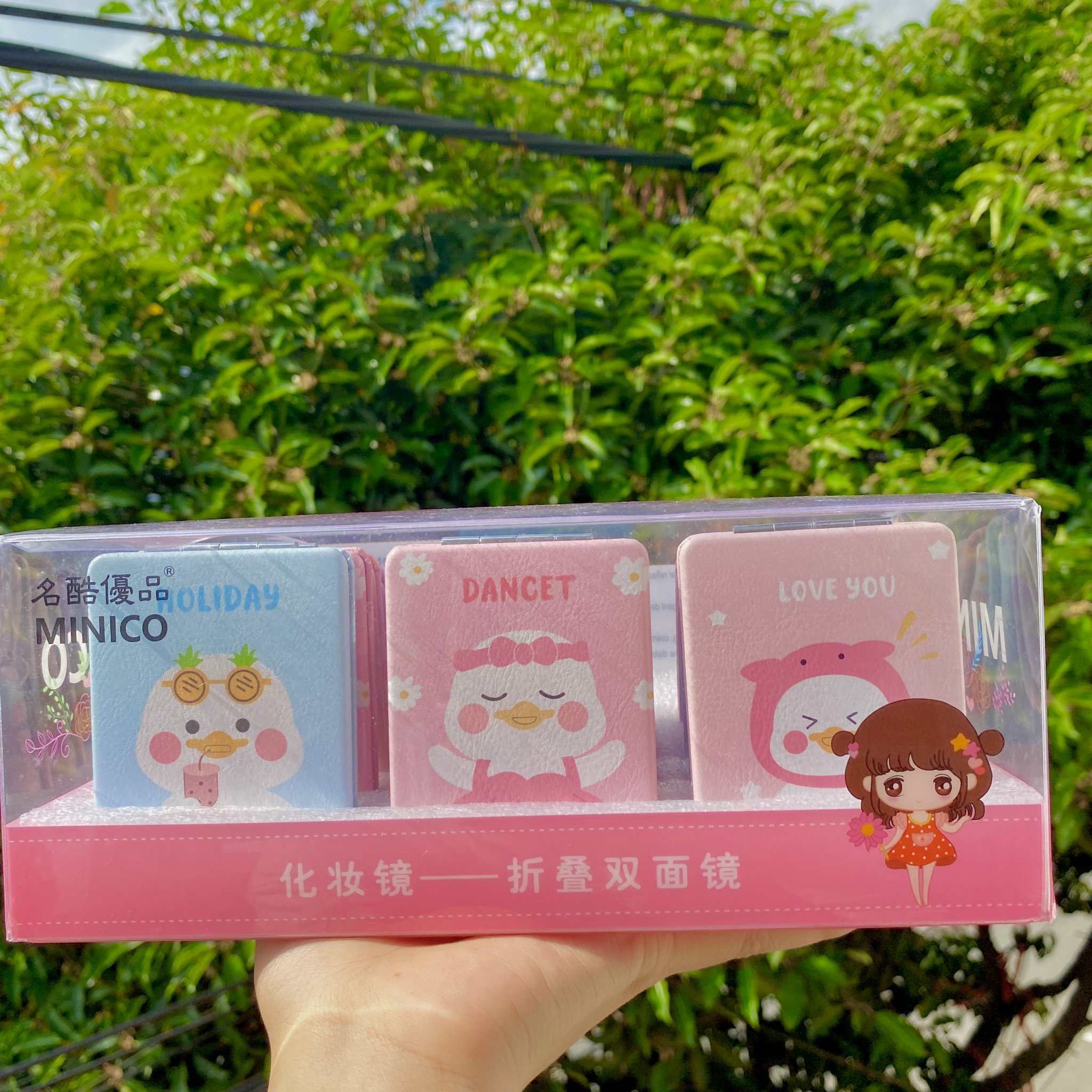 Gương Gập Chữ Nhật Khô ND01814