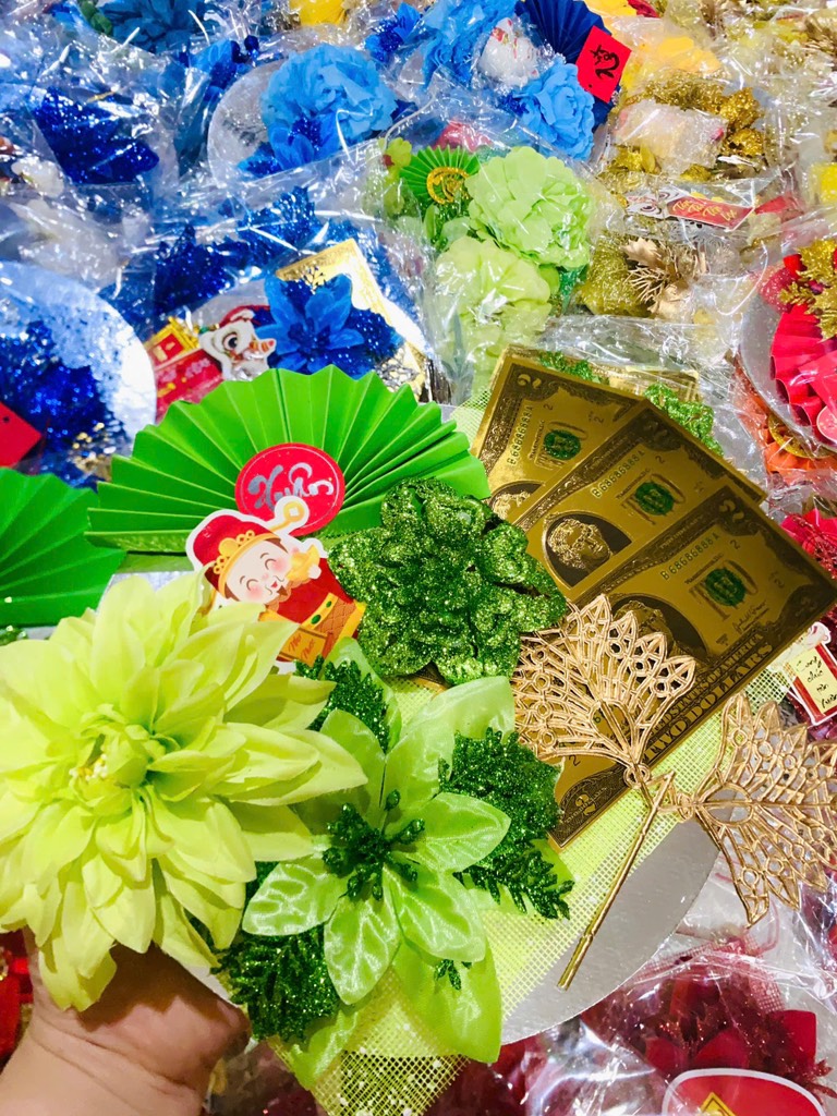 Phụ Kiện Làm Tháp Bánh Nước Tết