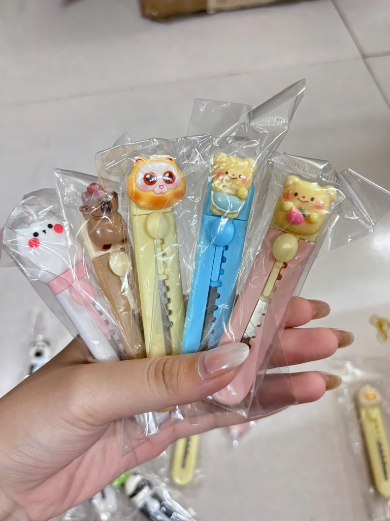 Set 10 Dao Rọc Giấy Hoạt Hình RCRG2880