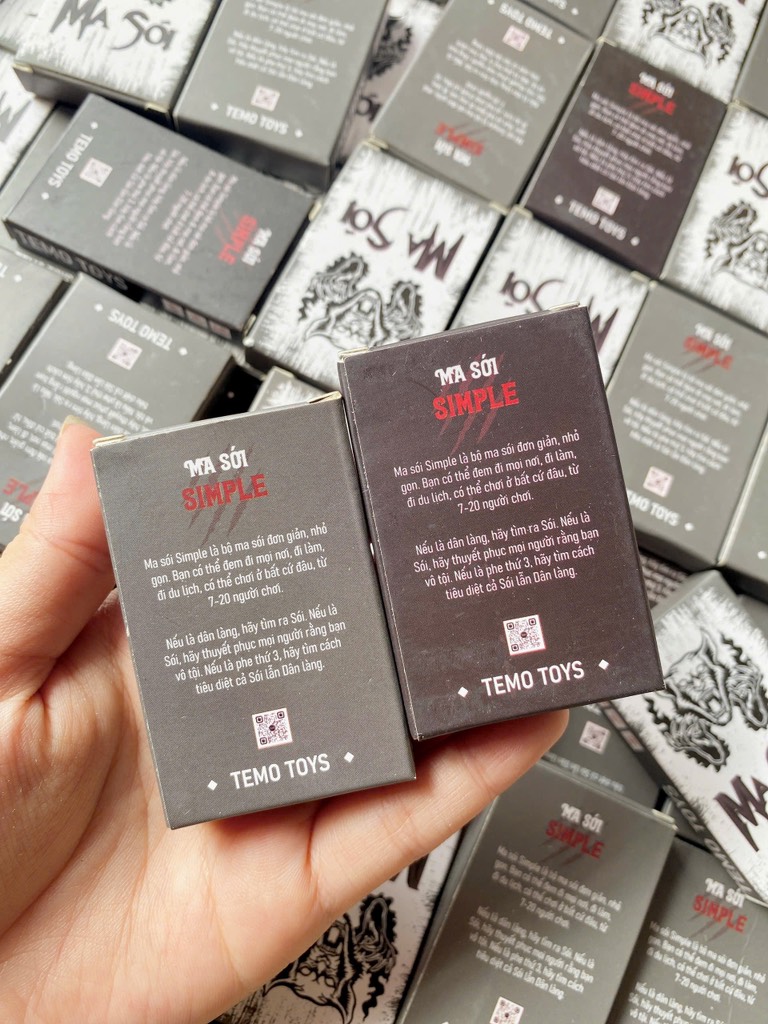 Bộ Bài Ma Sói Mini