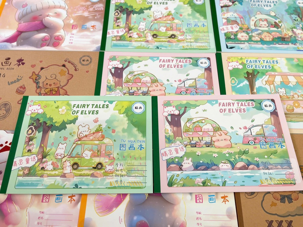 Sổ Vẽ A4 Dán Giấy ND133