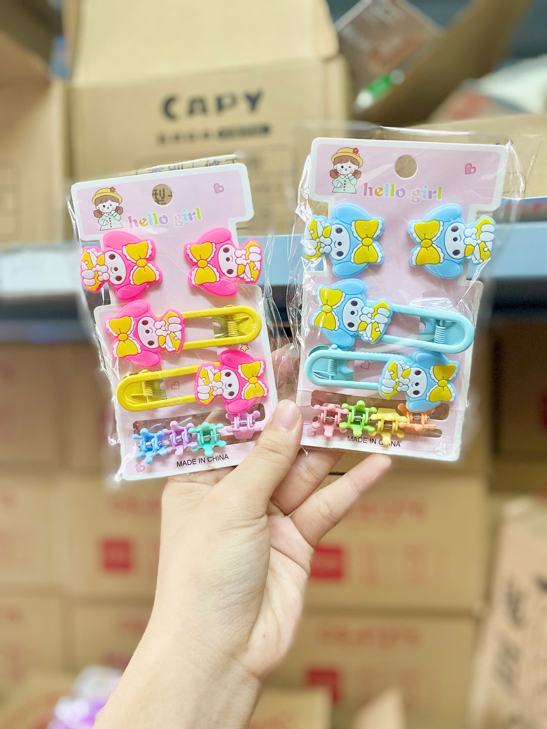 Set Kẹp Kuromi+Melody NT287