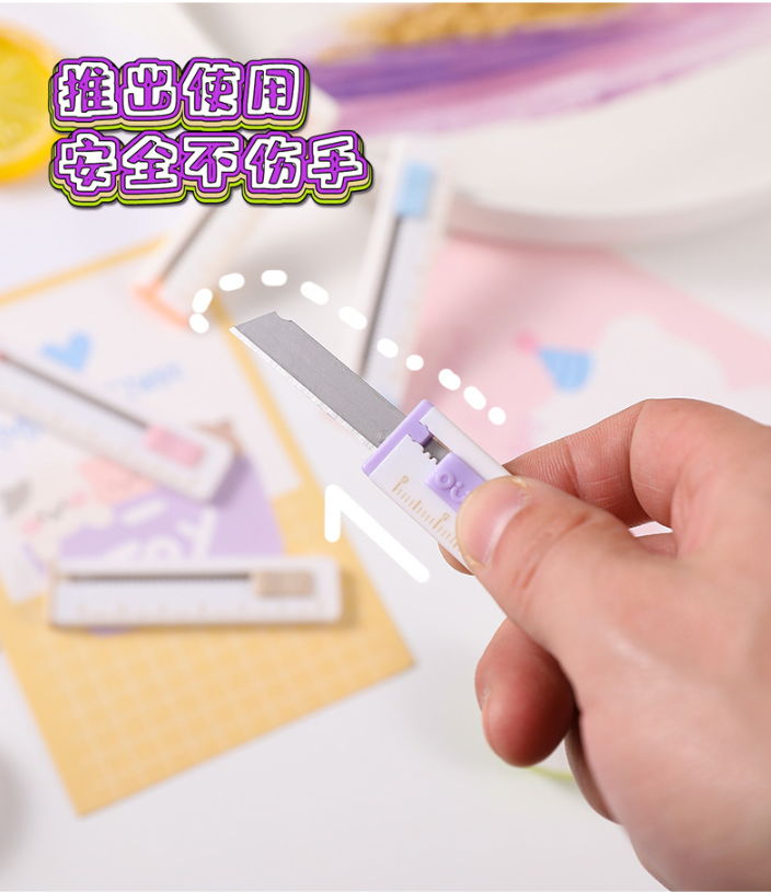 Dao Rọc Giấy Kiêm Thước RC1655