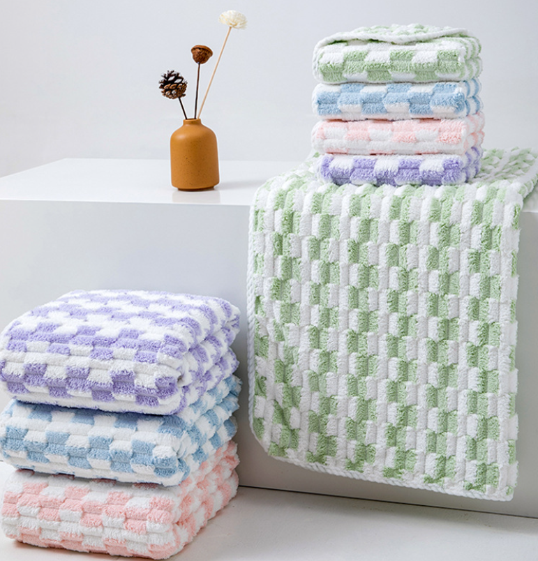 Khăn Tắm Caro 35x75cm RC2300