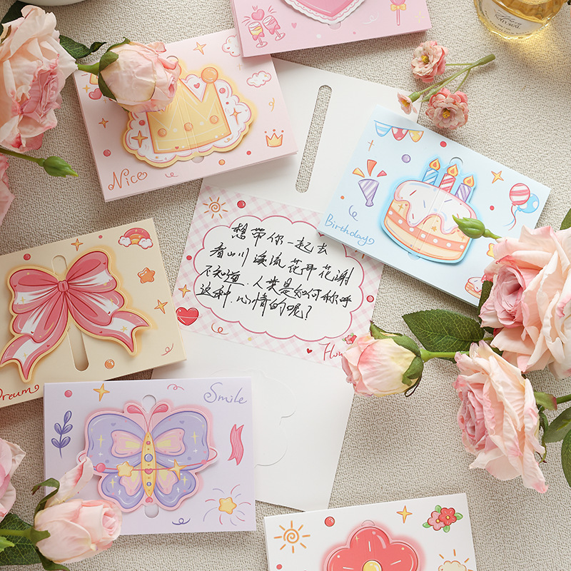 Set 10 Thiệp Gấp Chúc Mừng RCTHIEP15