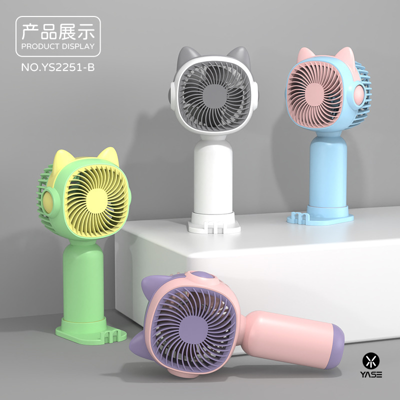 Quạt Sạc Tai Mèo RC1691