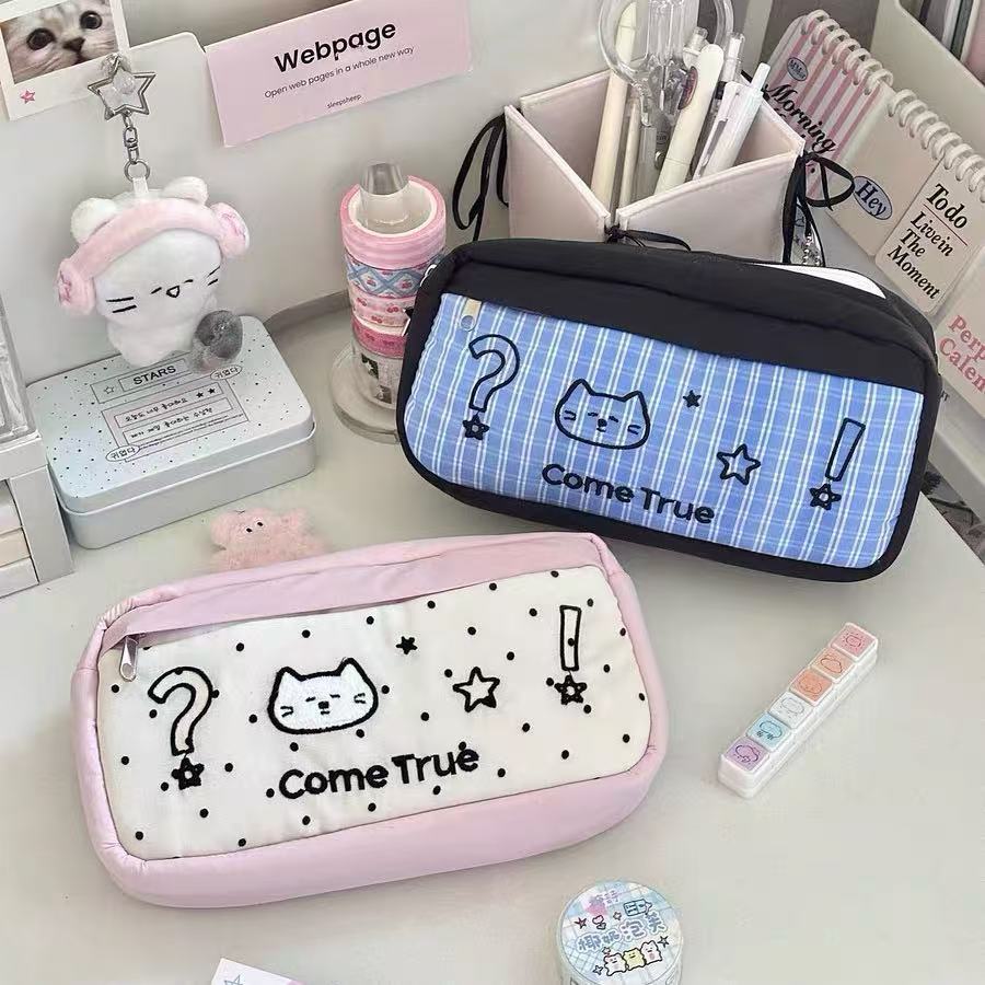 Bóp Viết Mèo Họa Tiết RC3670