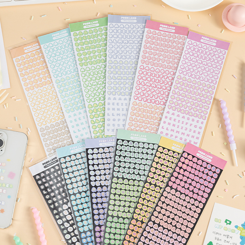 Set 10 Sticker Chữ Cái RC2660