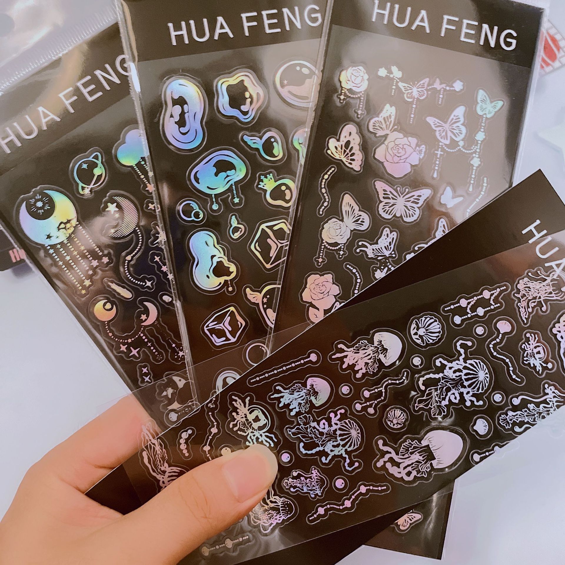 Set 10 Sticker Holo RC2108