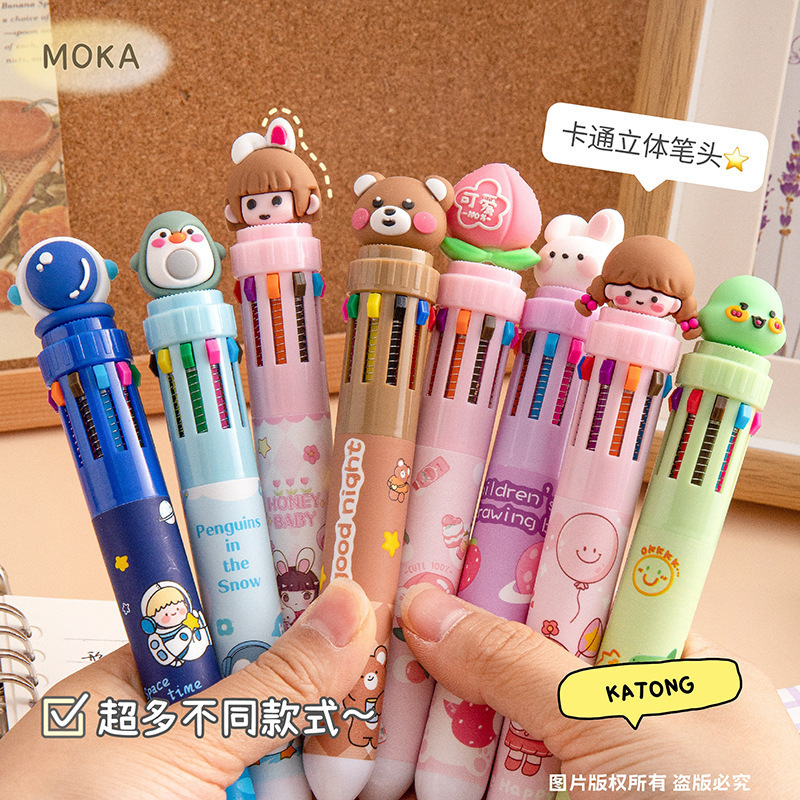 Bút Bi Bấm Nhiều Ngòi RC2904