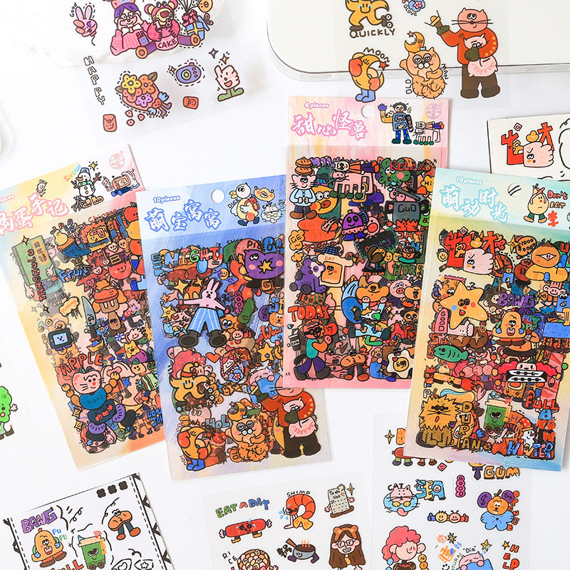 Set 10 Sticker Hình Vẽ RC3246