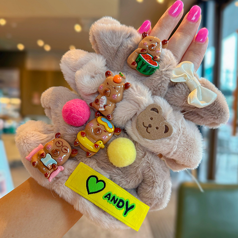 Cột Tóc Lông Charm Capy RC3715