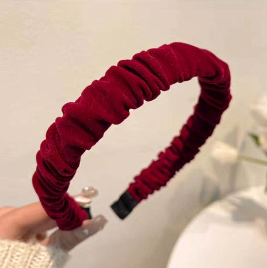 Cài Tóc Đỏ Nhung RC3580