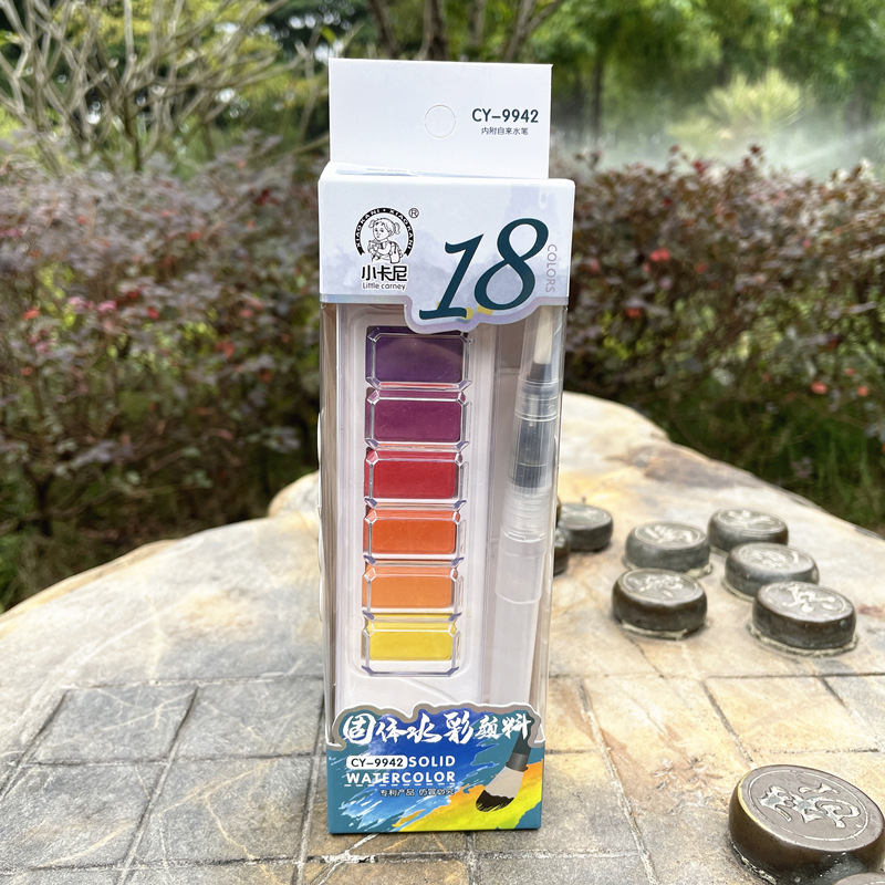 Hộp 18 Màu Nén NT45