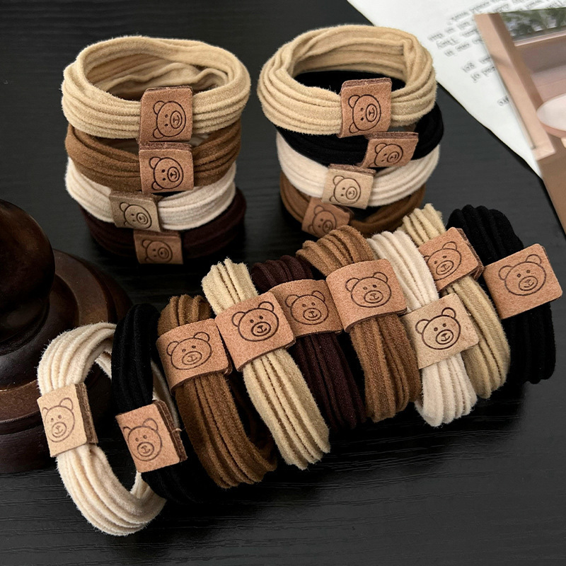 Túi10 Cột Tóc Tag Gấu RC4522