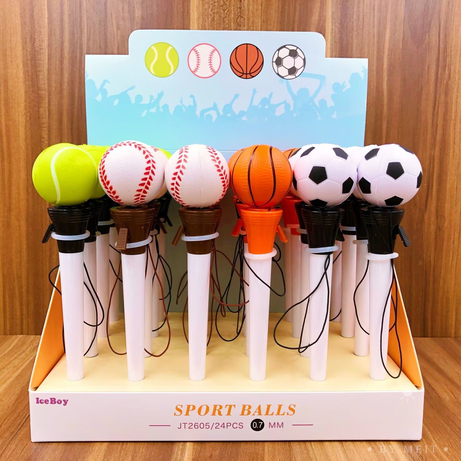 Hộp 24 Bút Bi Hoạt Hình RC1084