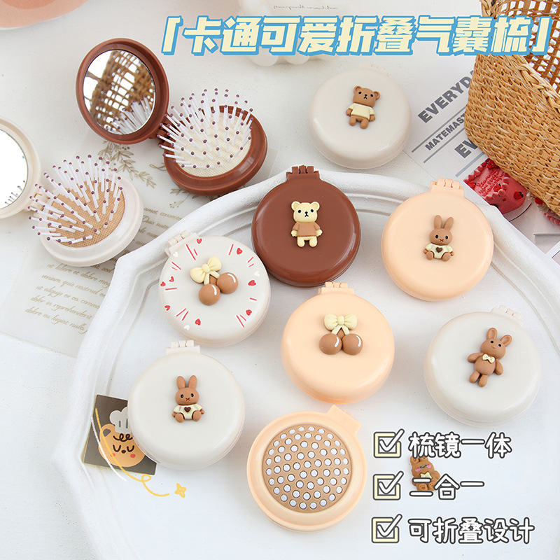 Gương Lược Gập Gấu RC3024