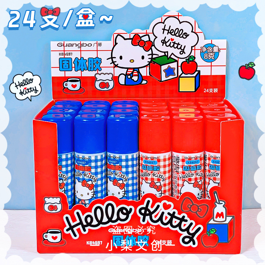 Hộp 24 Keo Khô Kitty RCKEO323