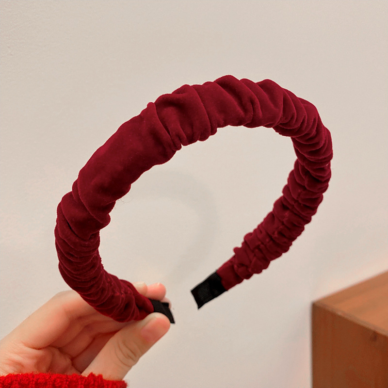 Cài Tóc Nhún Đỏ RC04605