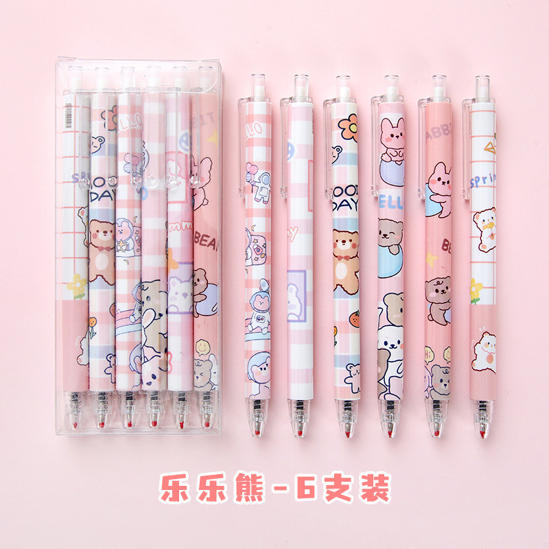 Hộp 6 Bút Mực Đen RC04730