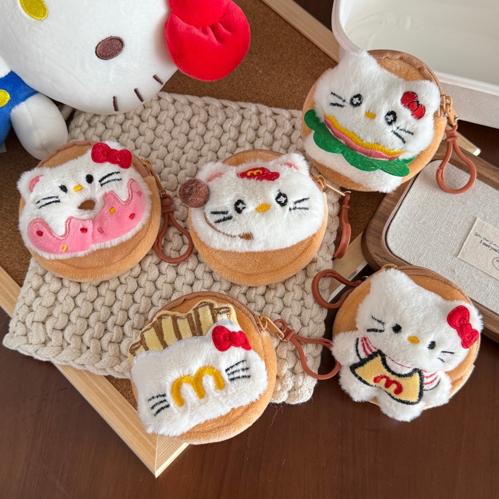 Bóp Mini Bông Kitty Đồ Ăn RC3188