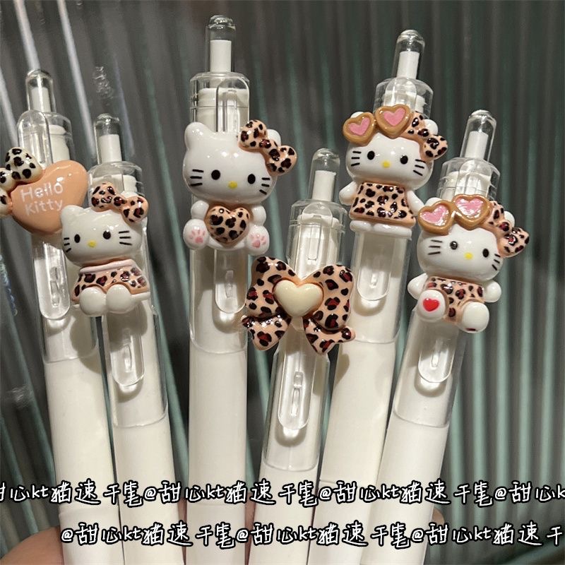 Set 10 Bút Đen Kitty Beo RC4042