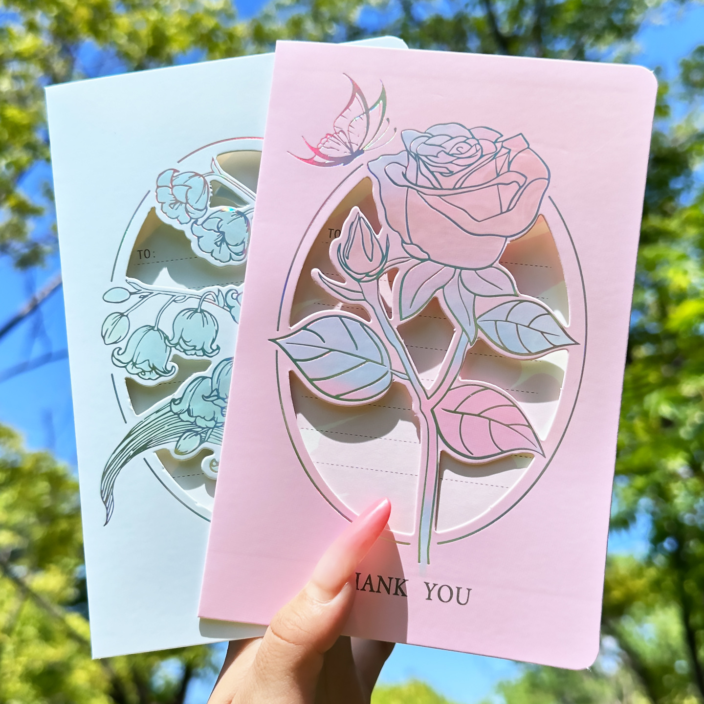 Set 10 Thiệp Hoa RC3722