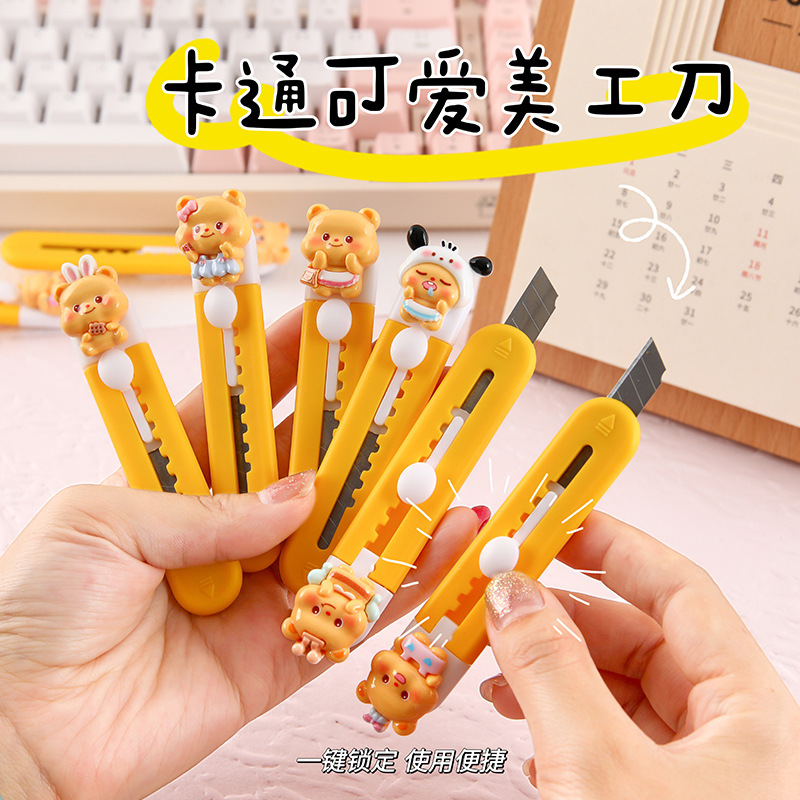 Set 10 Dao Rọc Giấy Hoạt Hình RC526