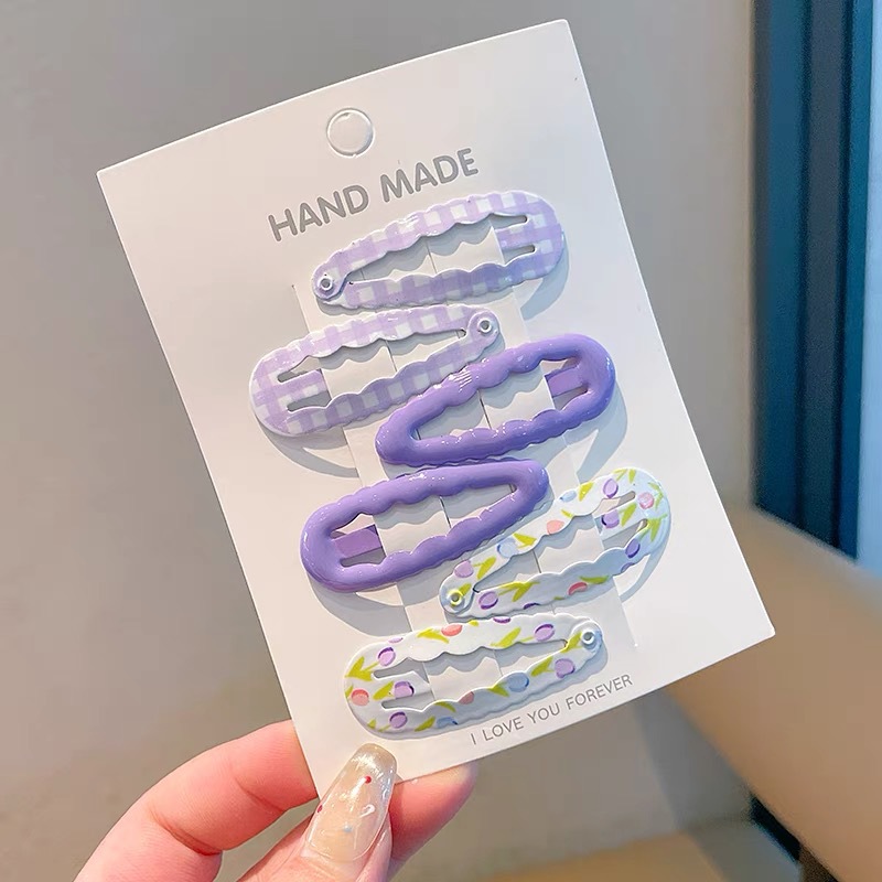 Set Kẹp Mái Họa Tiết RC3057