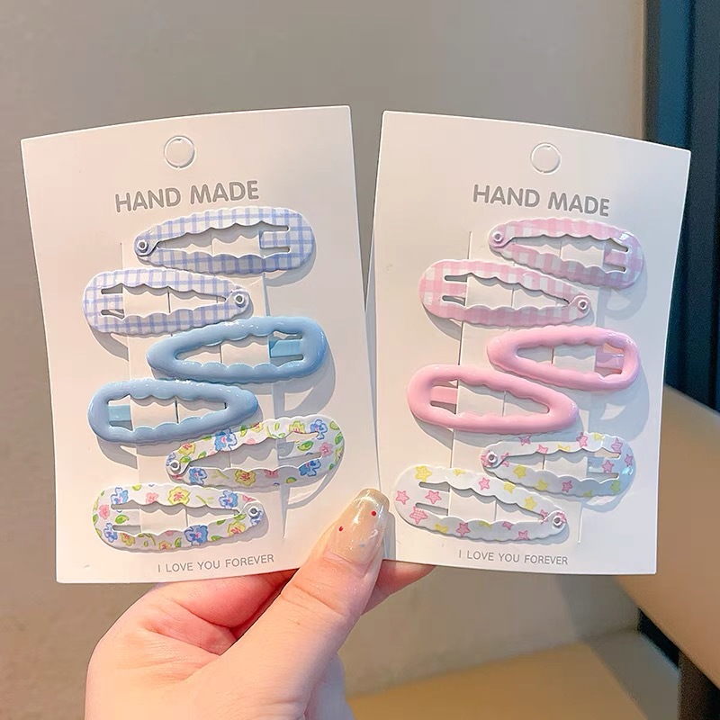 Set Kẹp Mái Họa Tiết RC3057