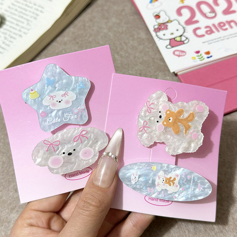 Kẹp Hoạt Hình ( Không Kèm TAG Trắng )