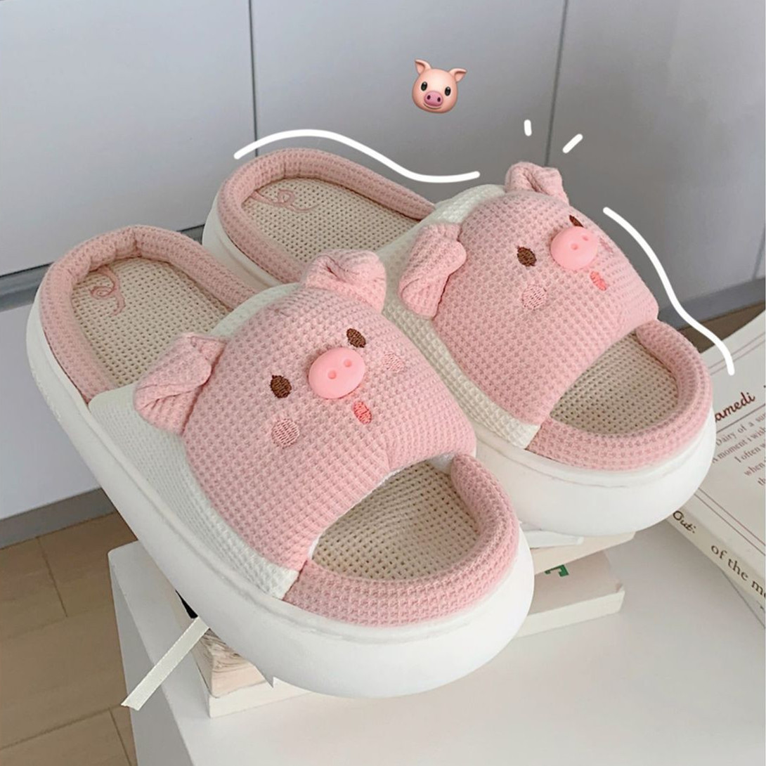 Dép Đi Trong Nhà Nơ&Heo RC2206