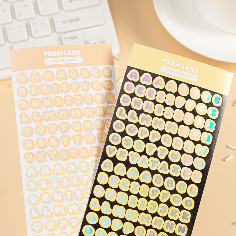 Set 10 Sticker Chữ Cái RC2660