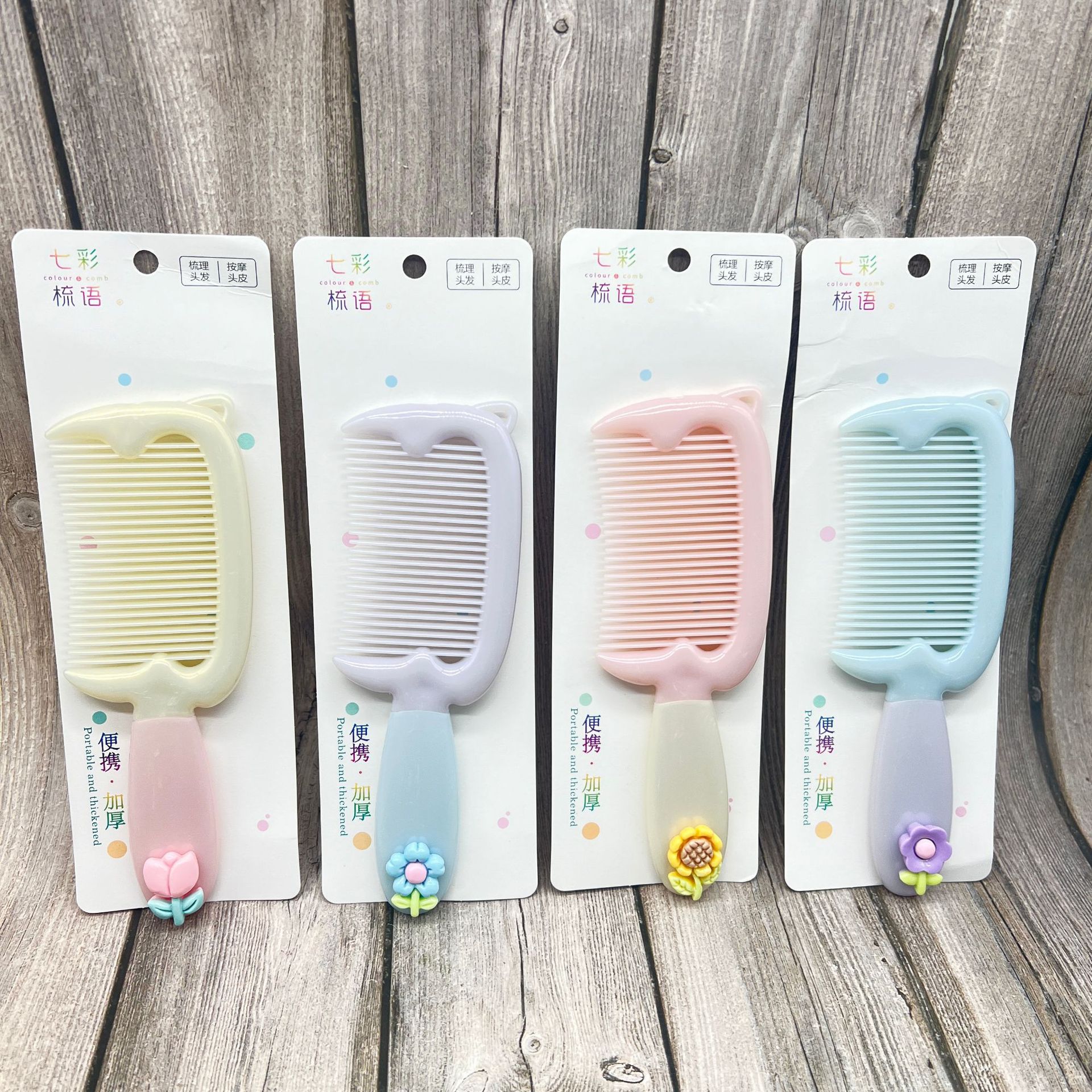 Lược Charm Hoa/Gấu RC2403