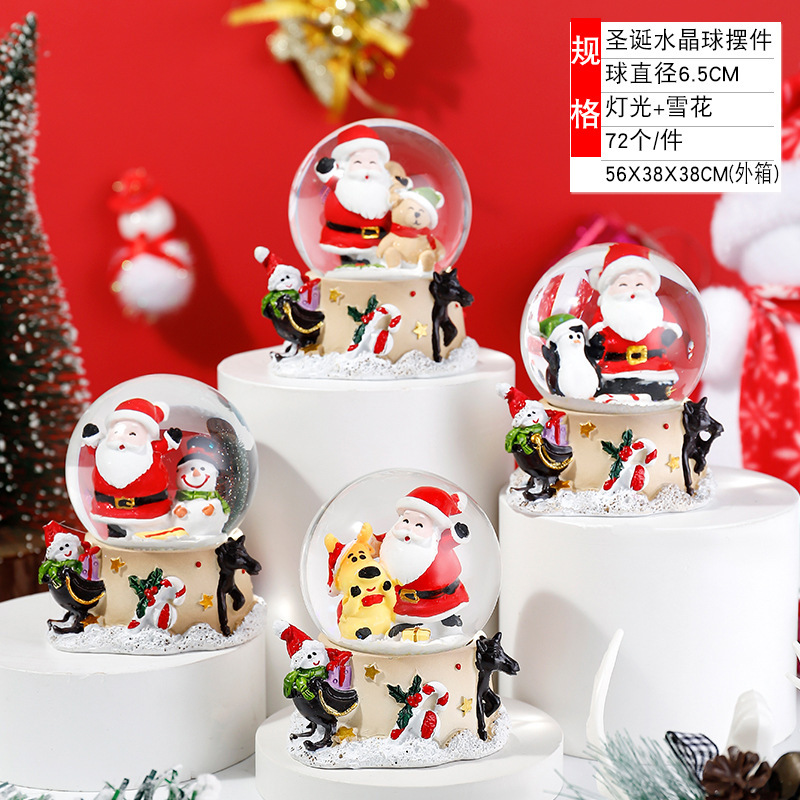 Qủa Cầu Tuyết Noel Trung RC401