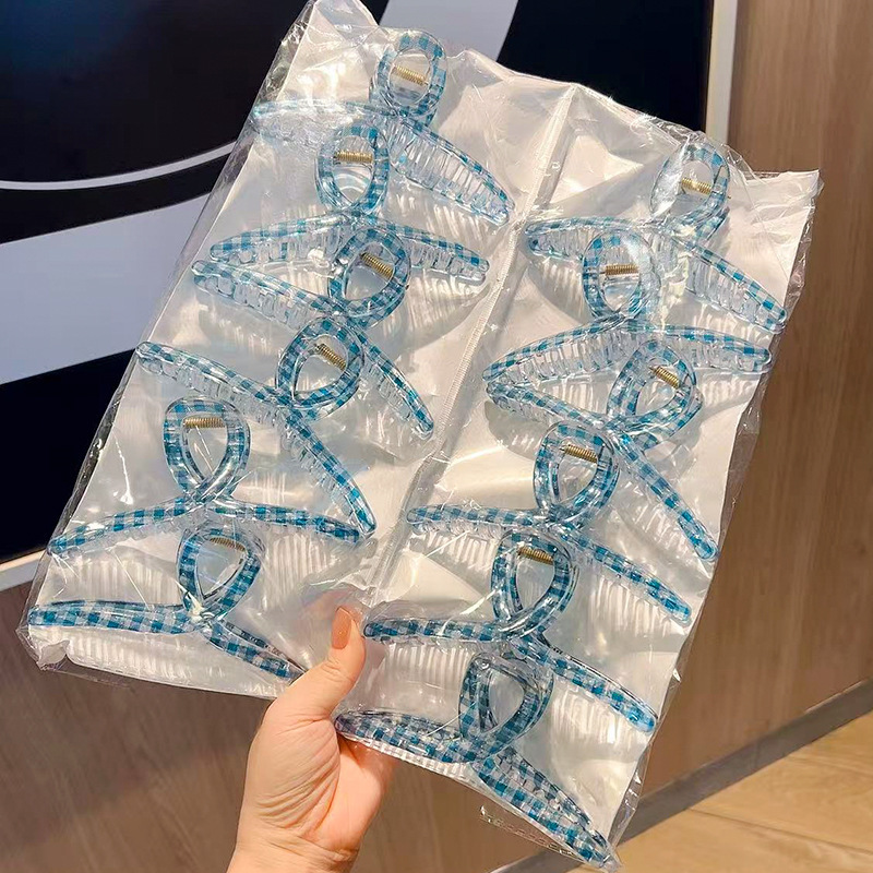 Set 12 Kẹp Nhựa Họa Tiết RC3739