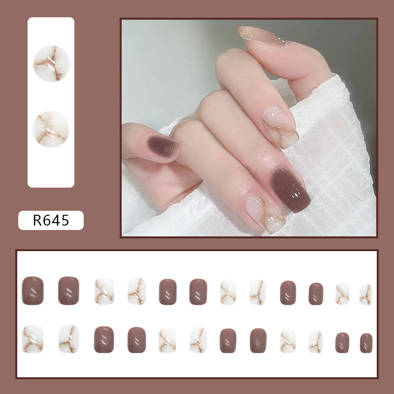 Set 12 Nail Thường Mix Mẫu RC699